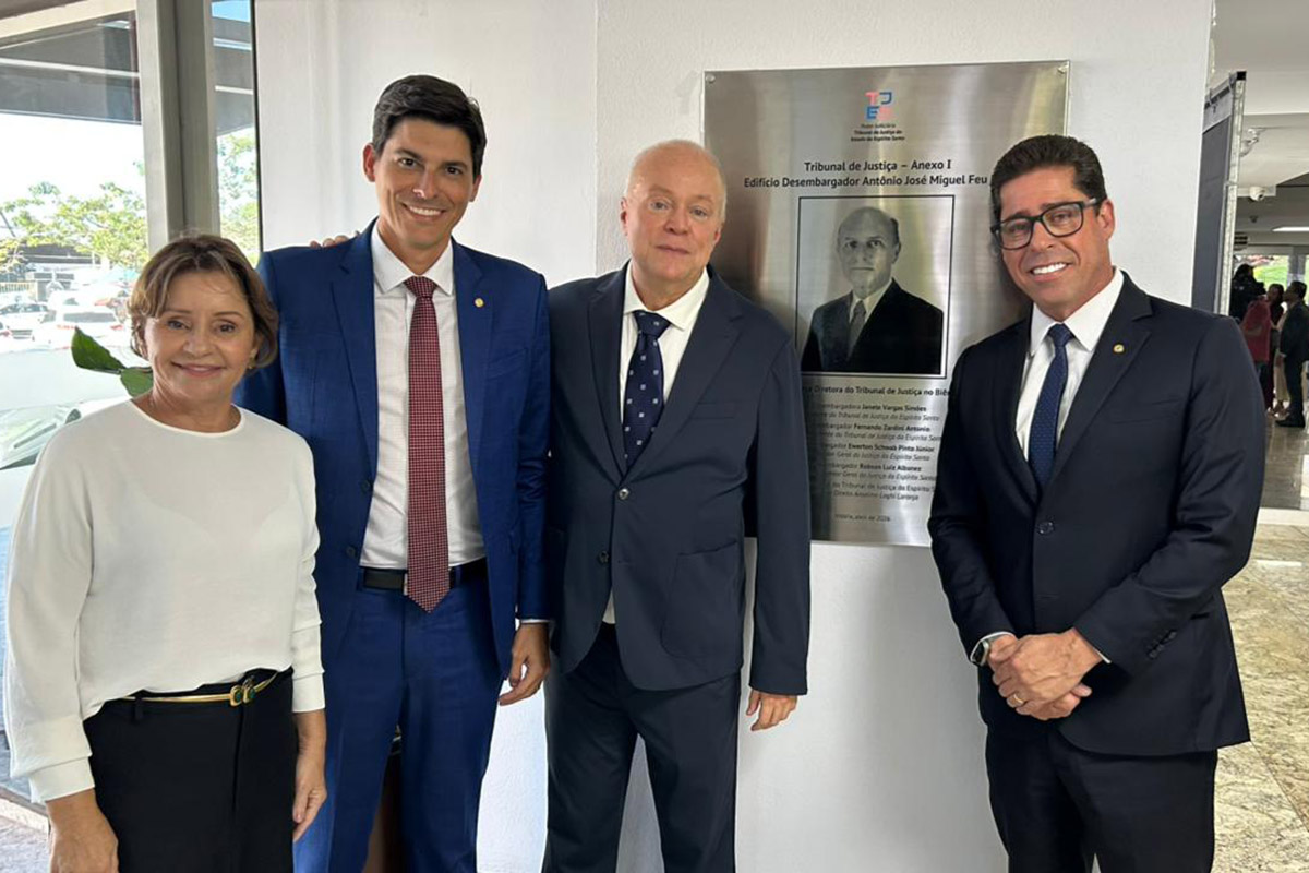 NOTÍCIA: Marcelo Santos reforça legado de Antônio Feu Rosa para o Judiciário